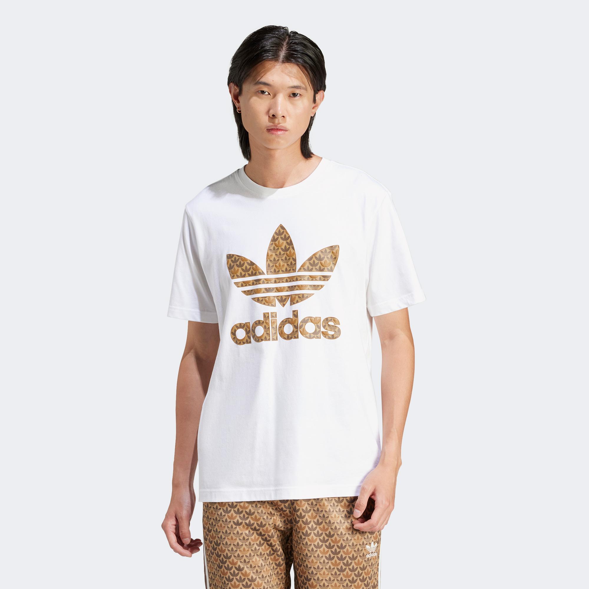 adidas Mono Erkek Beyaz T-Shirt