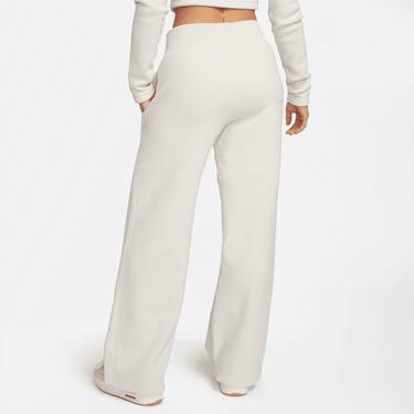  Nike Sportswear Phoenix Plush High Rise Kadın Krem Rengi Eşofman Altı