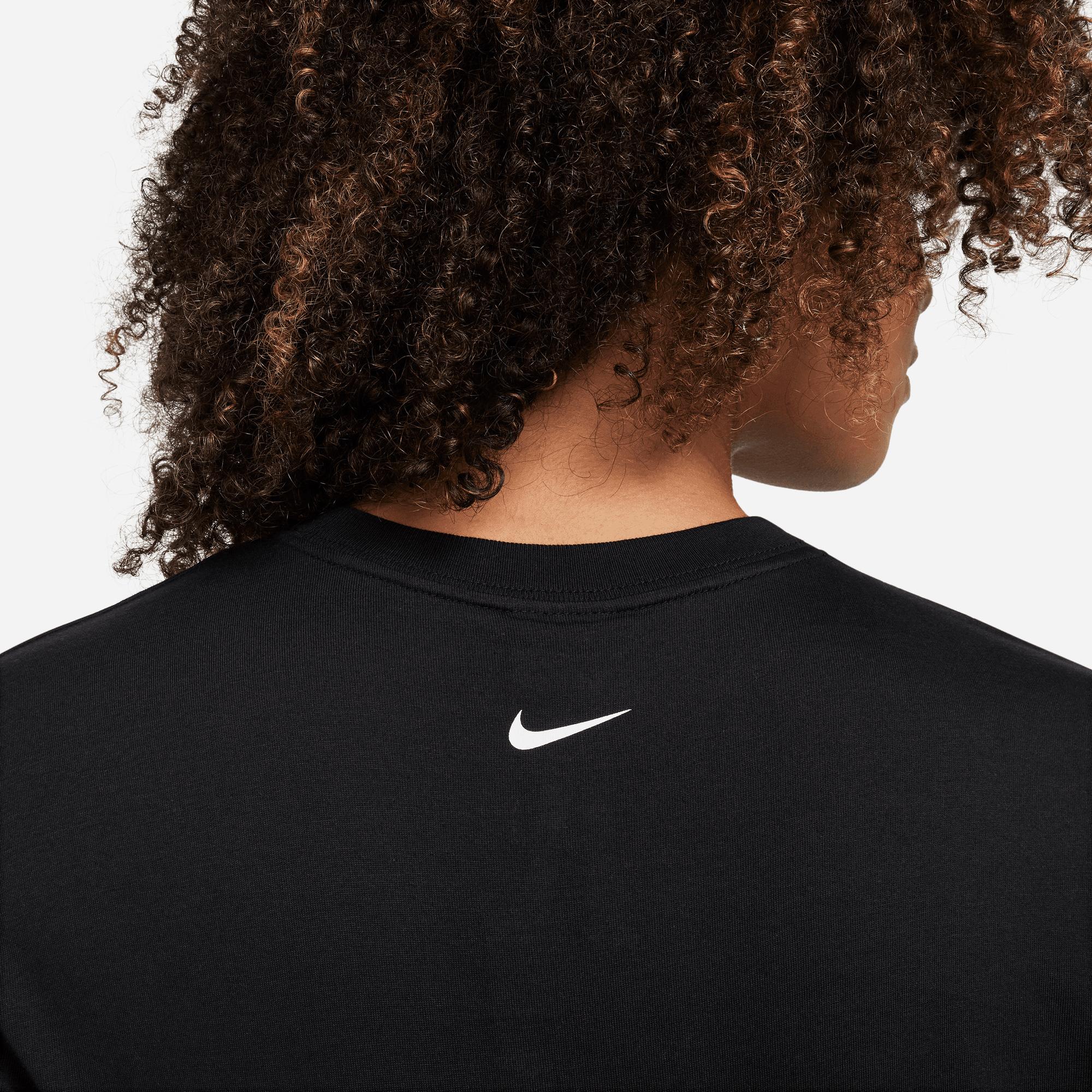 Nike Sportswear Crop Kadın Siyah T-Shirt
