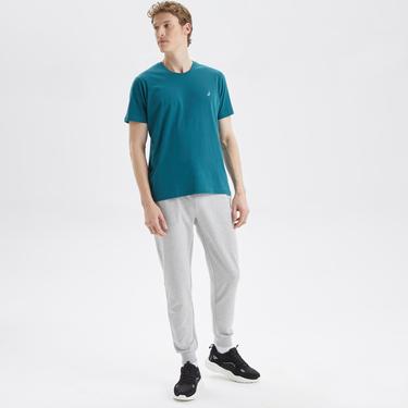  Nautica Erkek Yeşil Standart Fit T-Shirt