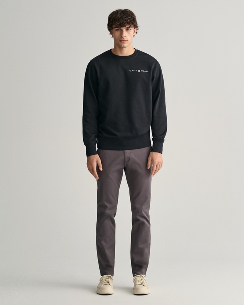  GANT Erkek Gri Slim Fit Chino Pantolon