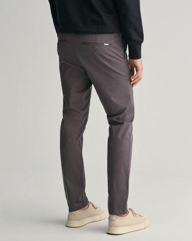  GANT Erkek Gri Slim Fit Chino Pantolon