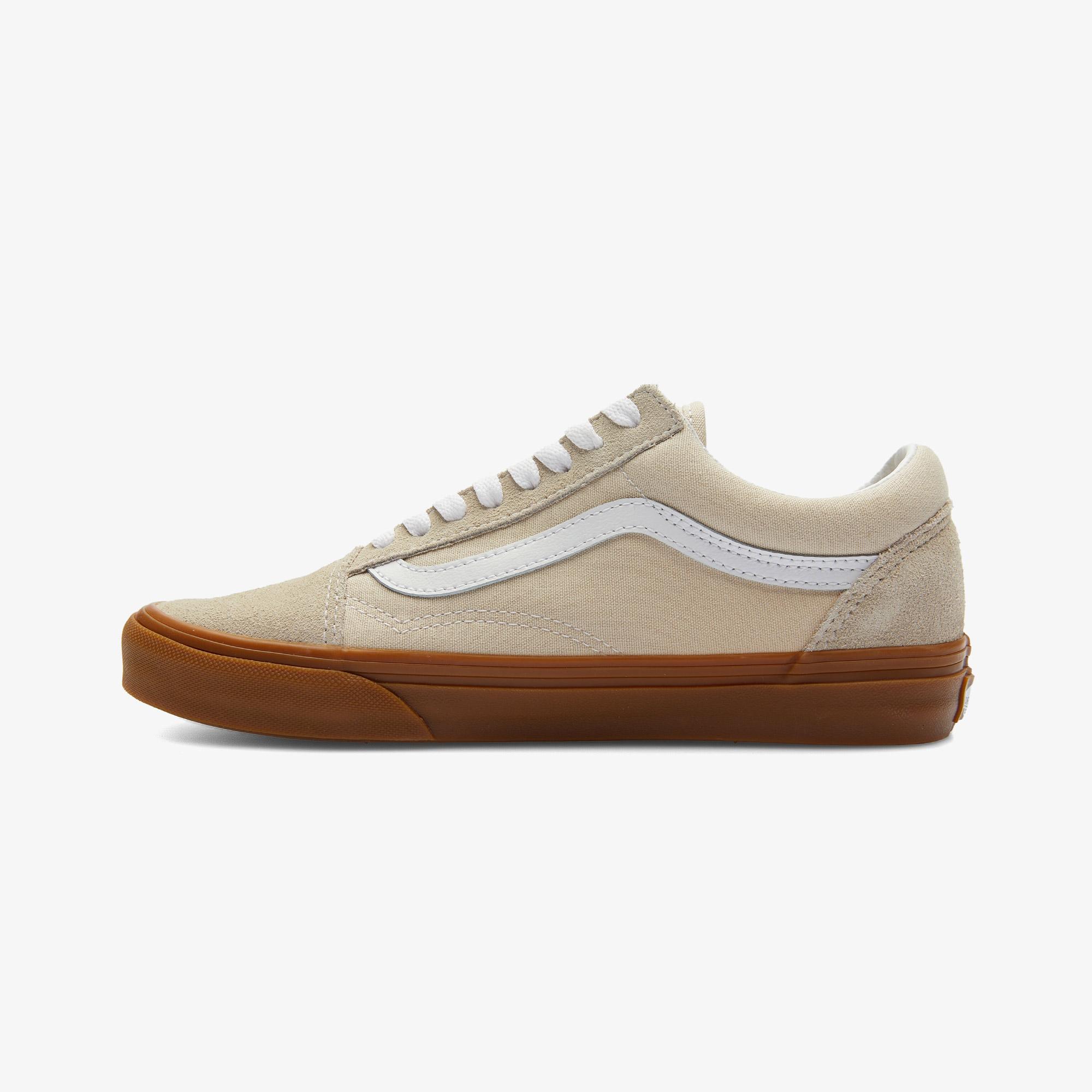Vans Ua Old Skool Unisex Krem Sneaker