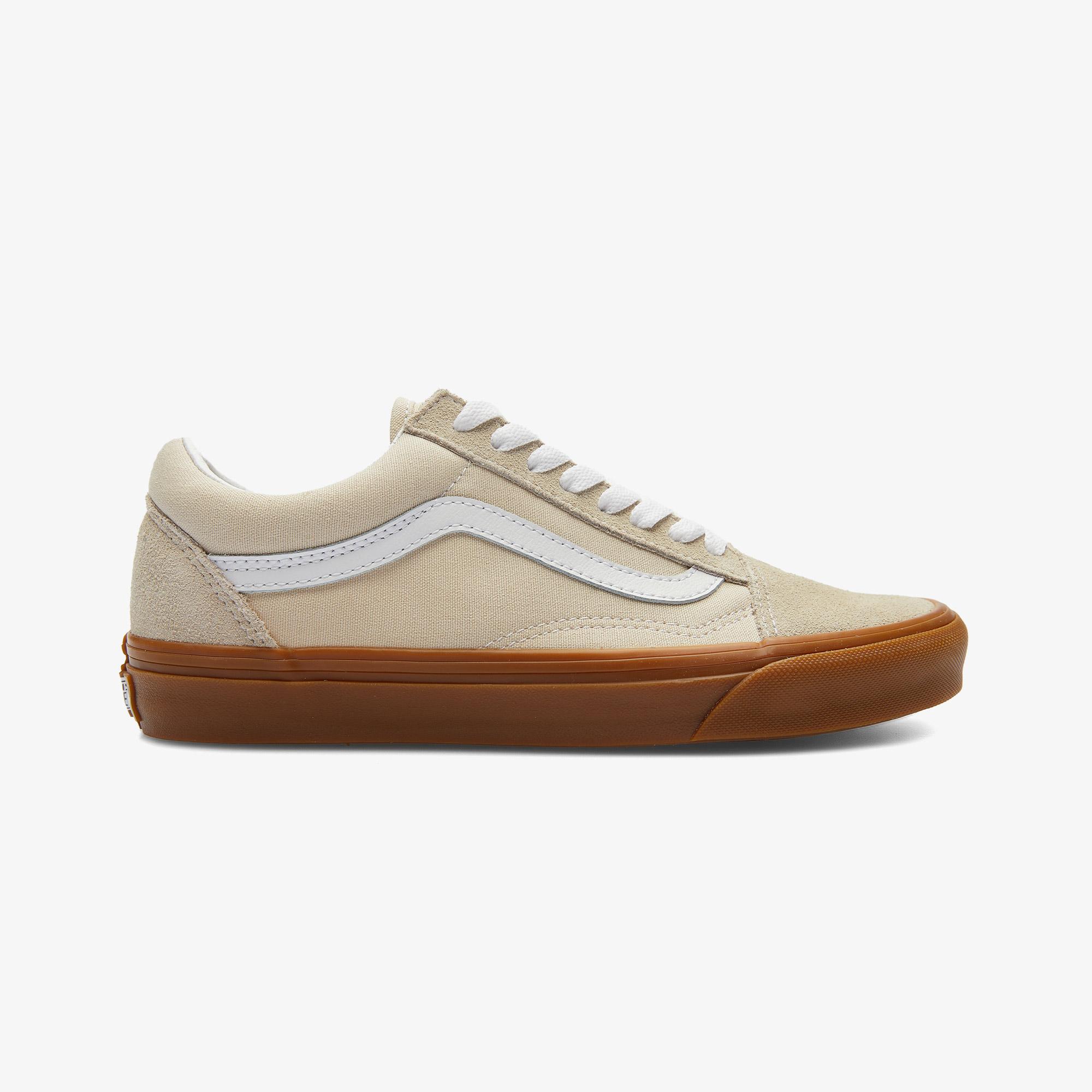 Vans Ua Old Skool Unisex Krem Sneaker