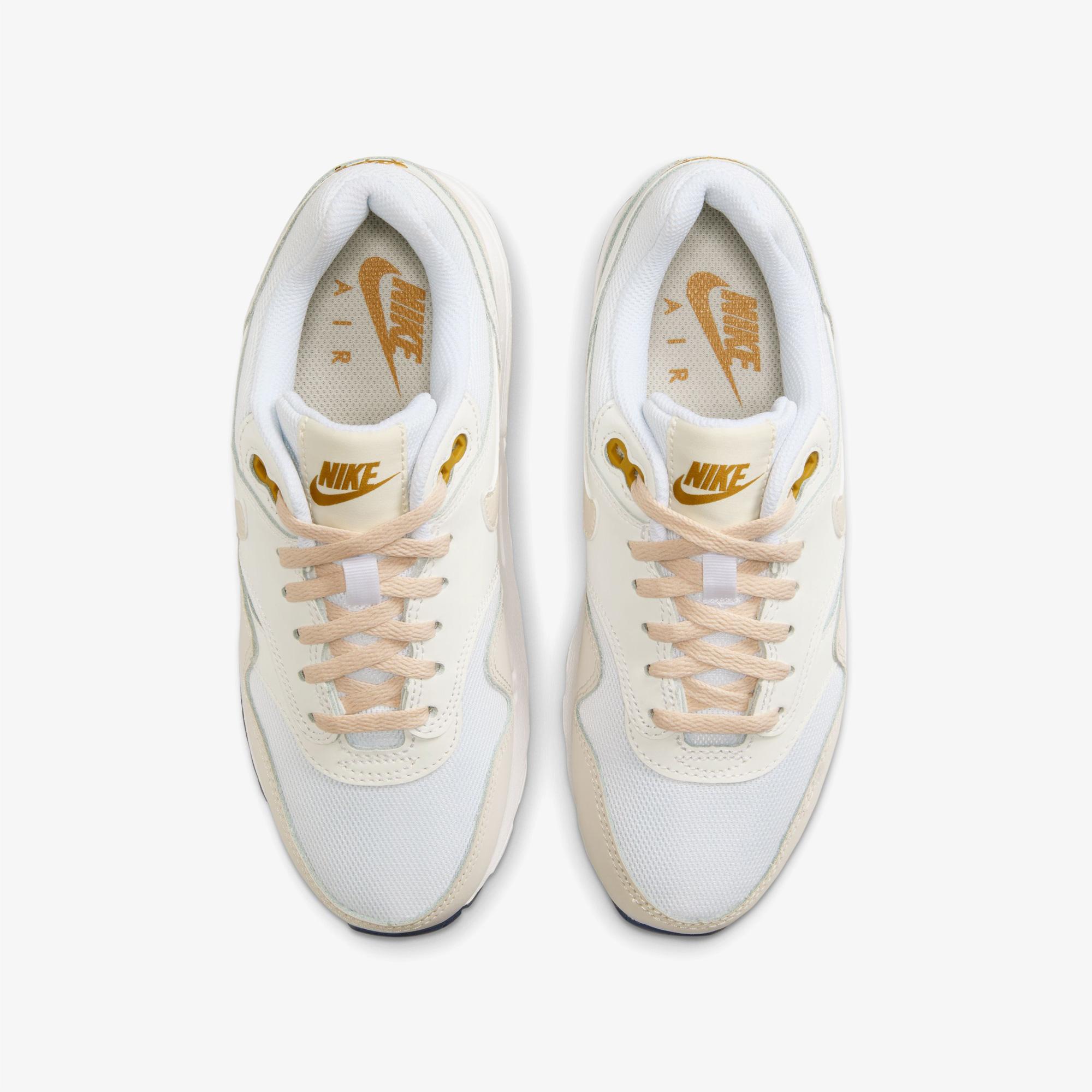 Jordan Air Max 1 Genç Beyaz Spor Ayakkabı