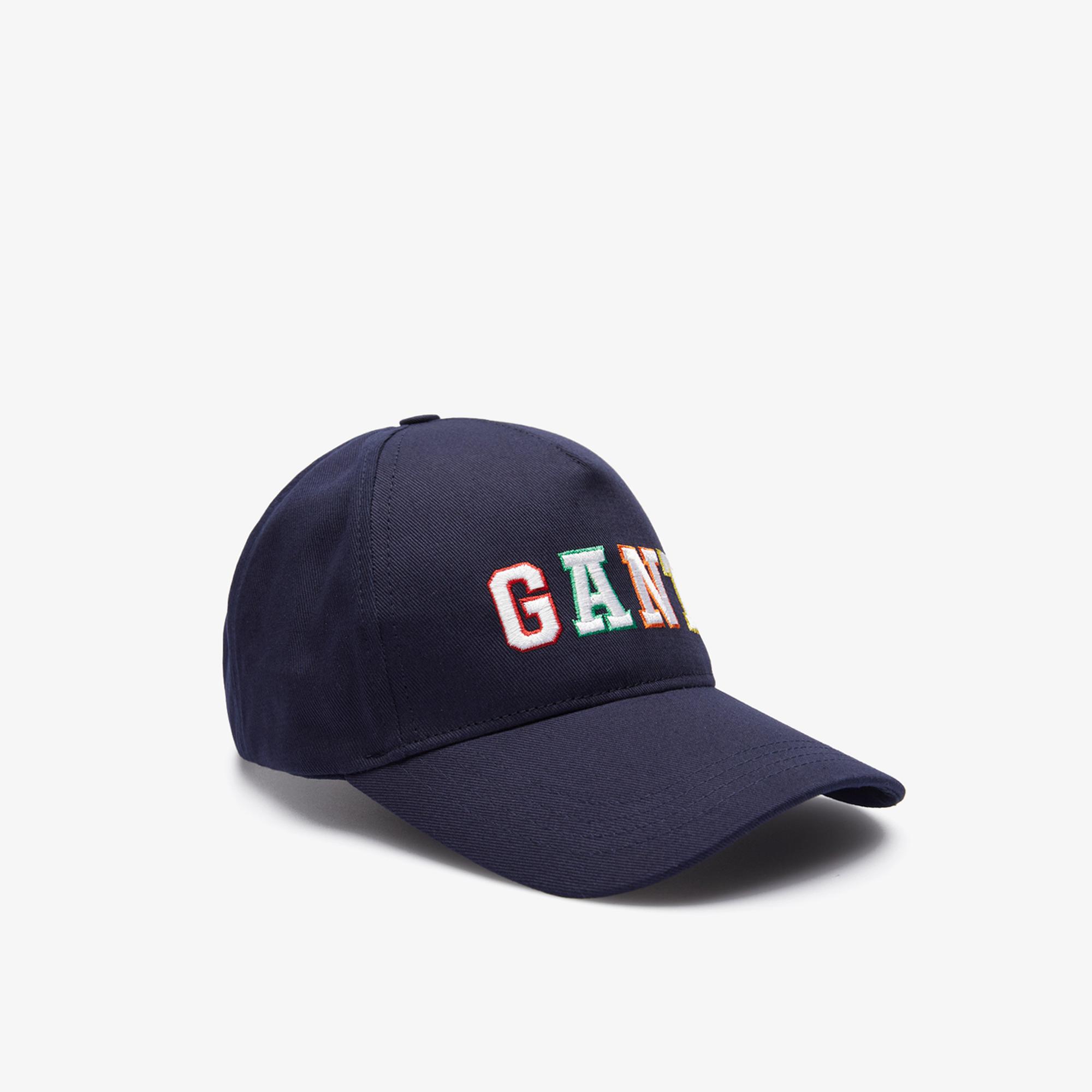 GANT Unisex Lacivert Logolu Şapka