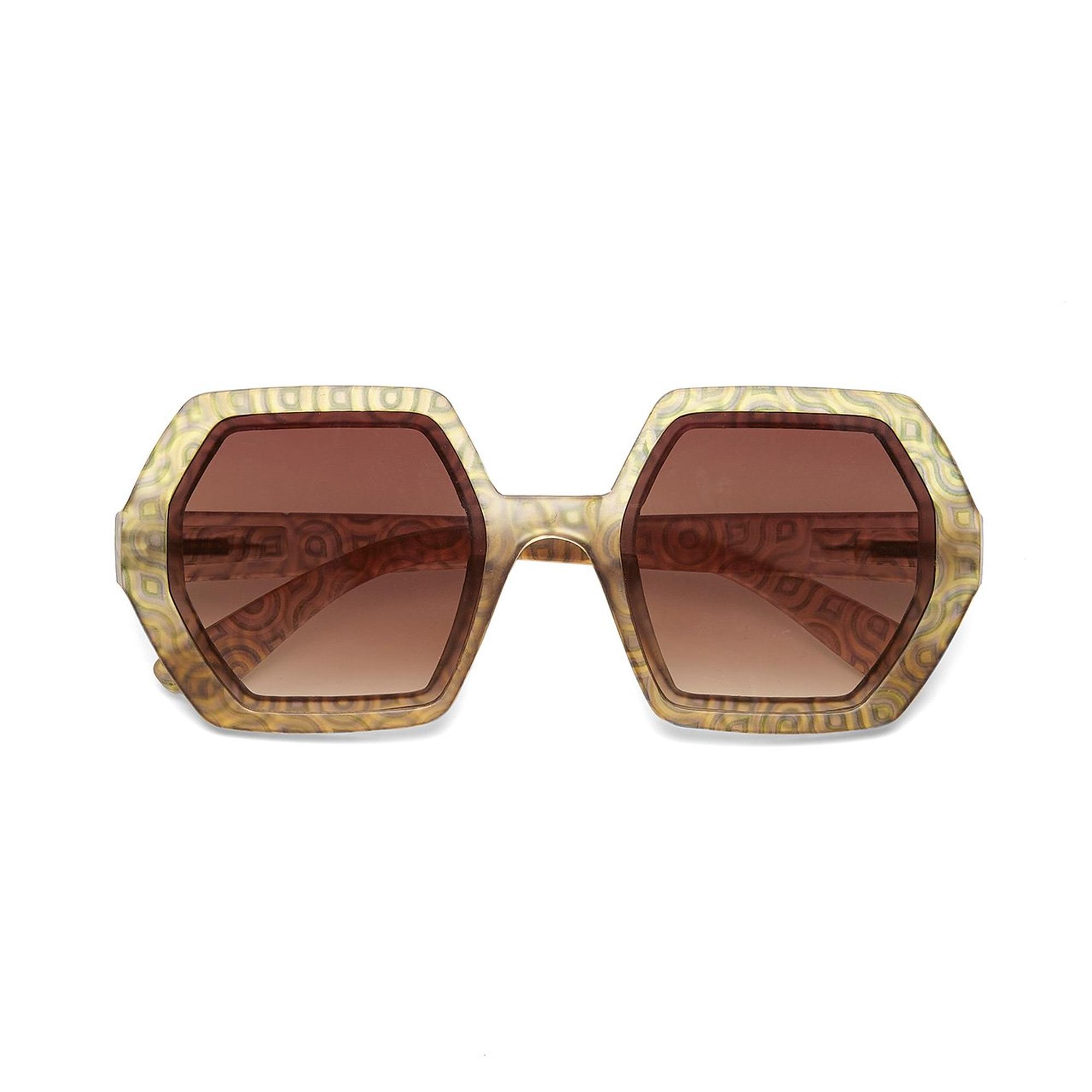 Okkia Emma Big Hexagonal Güneş Gözlüğü
Gold