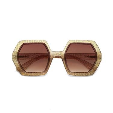  Okkia Emma Big Hexagonal Güneş Gözlüğü
Gold