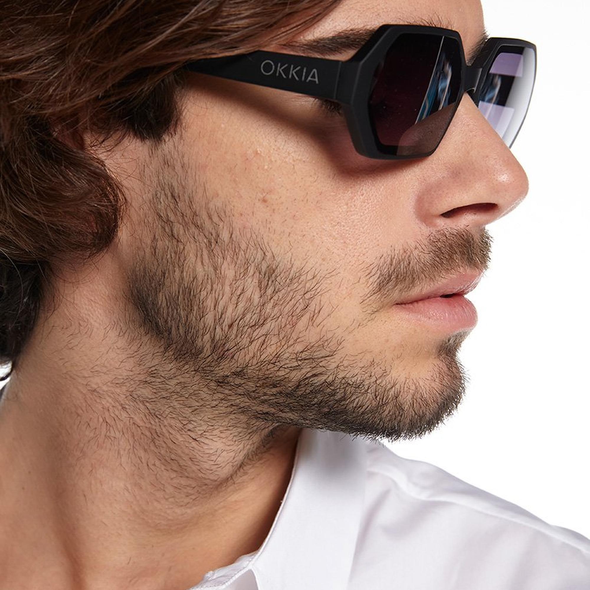 Okkia Andrea Altıgen Unisex Güneş Gözlüğü
Siyah