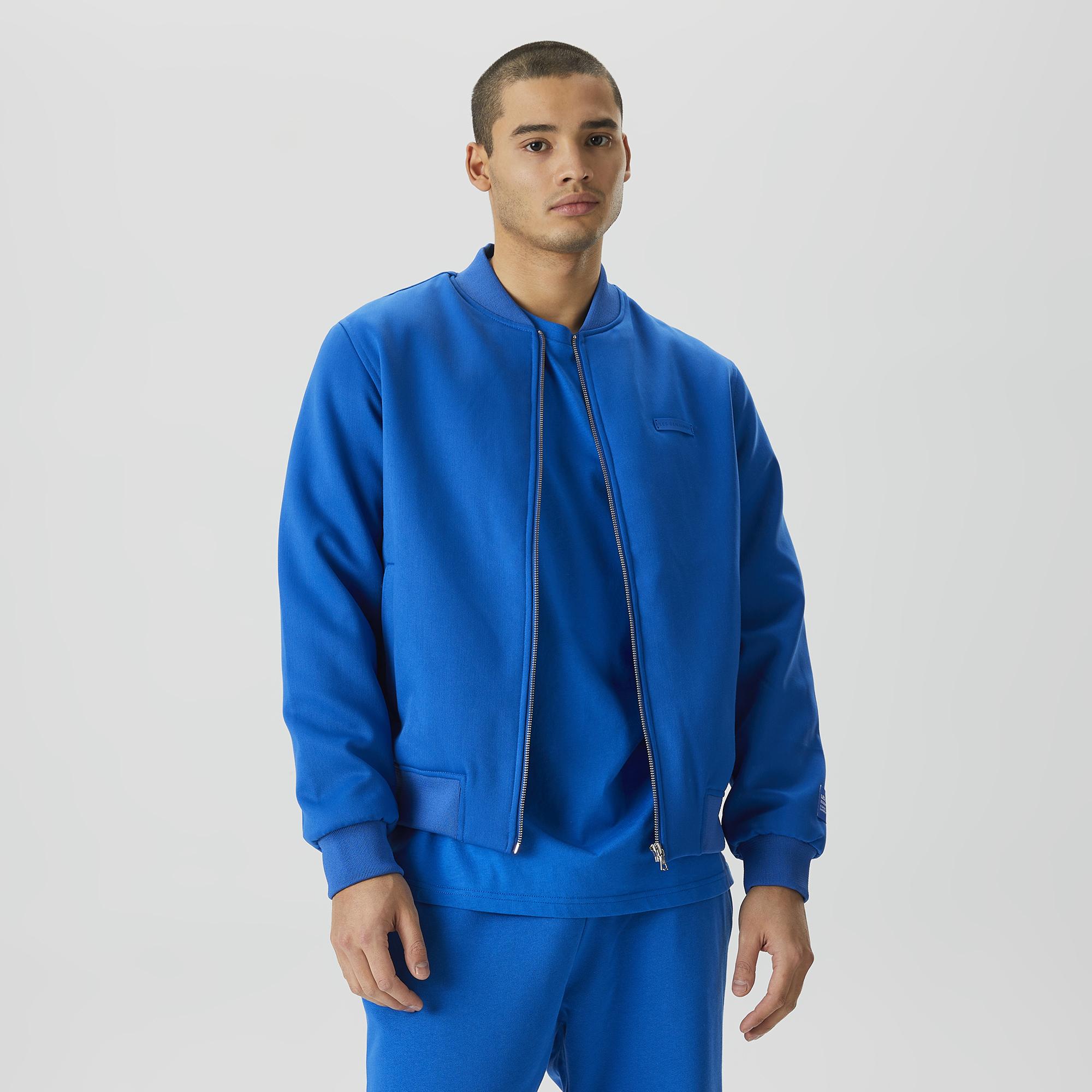 Les Benjamins Bomber 302 Erkek Mavi Ceket