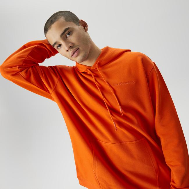  Les Benjamins Hoodie 304 Erkek Turuncu Sweatshirt