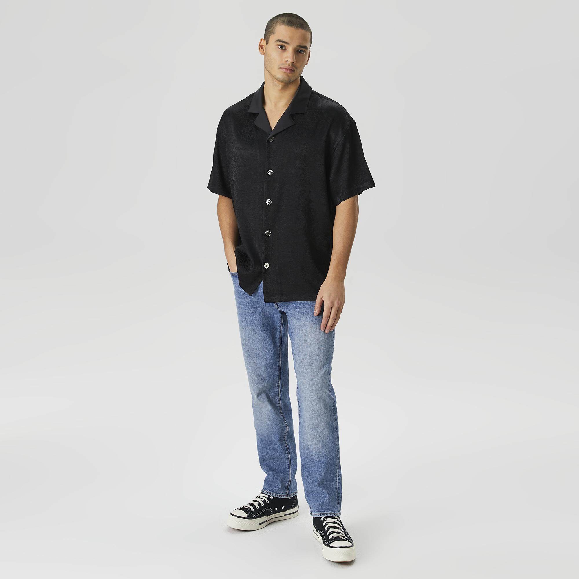 Les Benjamins 406 Erkek Siyah Gömlek