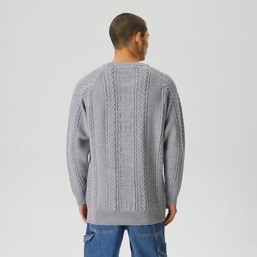  Les Benjamins Classics Erkek Gri Kazak