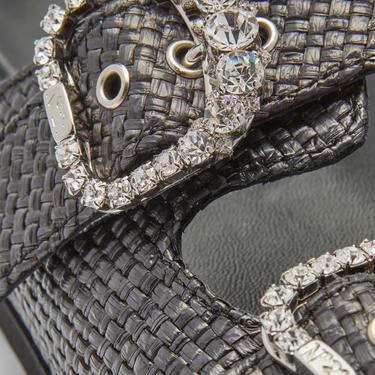  No. 21 Fussbett Kadın Siyah Terlik