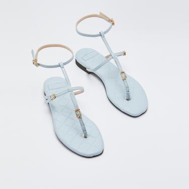  No. 21 Kadın Mavi Sandalet