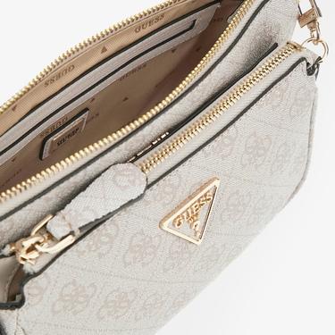  Guess Noelle Girlfriend Kadın Krem Çanta