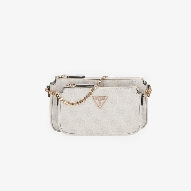  Guess Noelle Girlfriend Kadın Krem Çanta