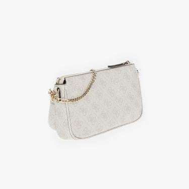  Guess Noelle Girlfriend Kadın Krem Çanta