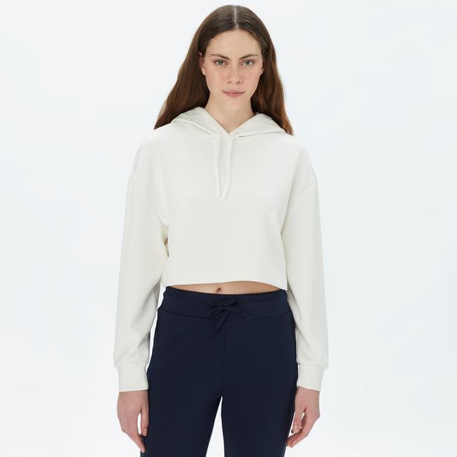  Nautica Kadın Krem Sweatshirt