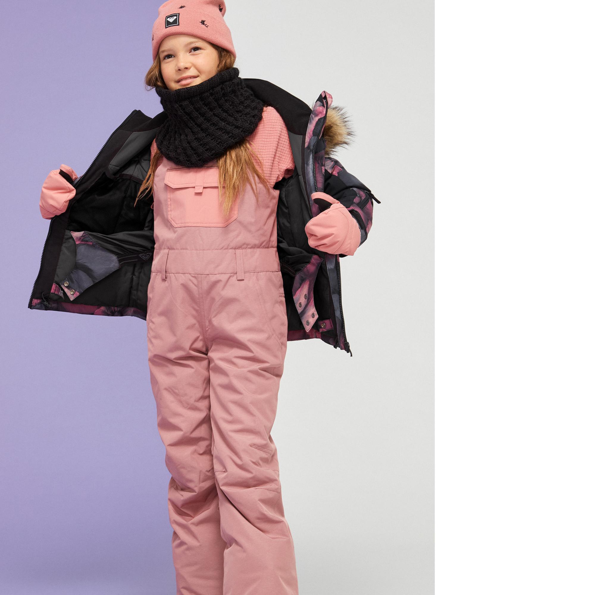 Roxy Jet Ski Kız Çocuk Siyah Snowboard Ceketi