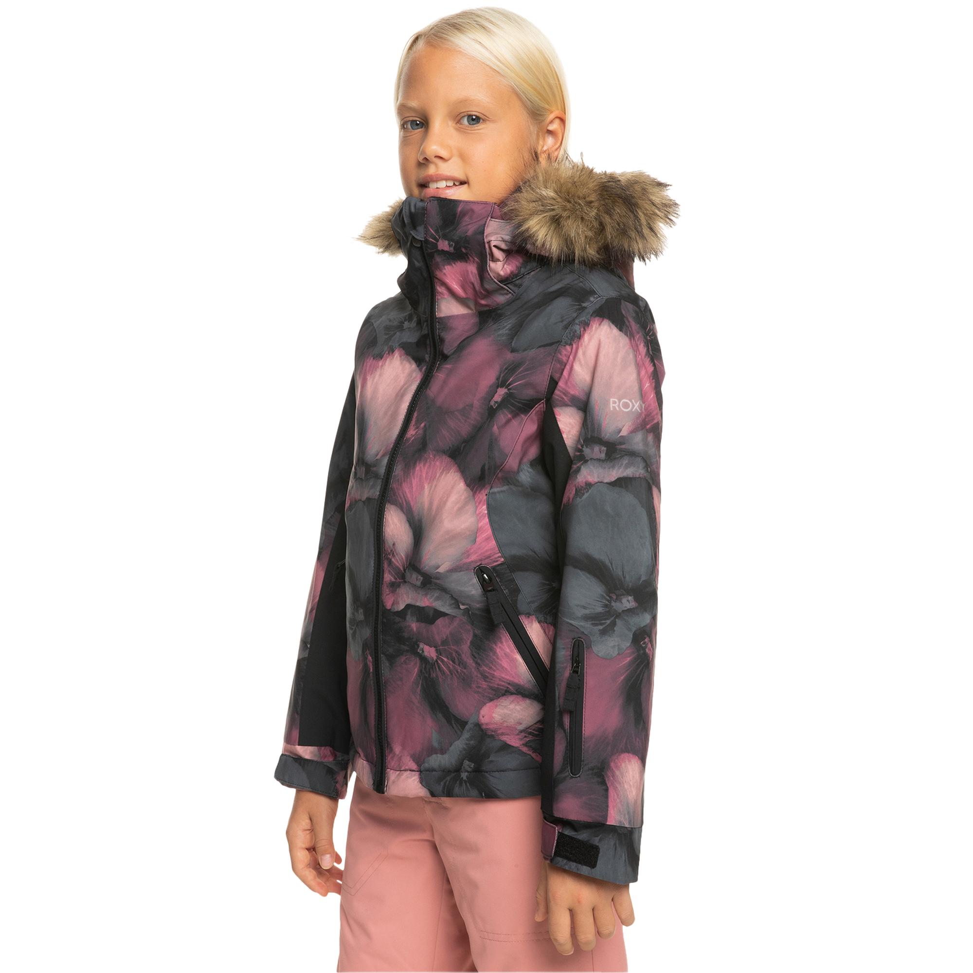 Roxy Jet Ski Kız Çocuk Siyah Snowboard Ceketi