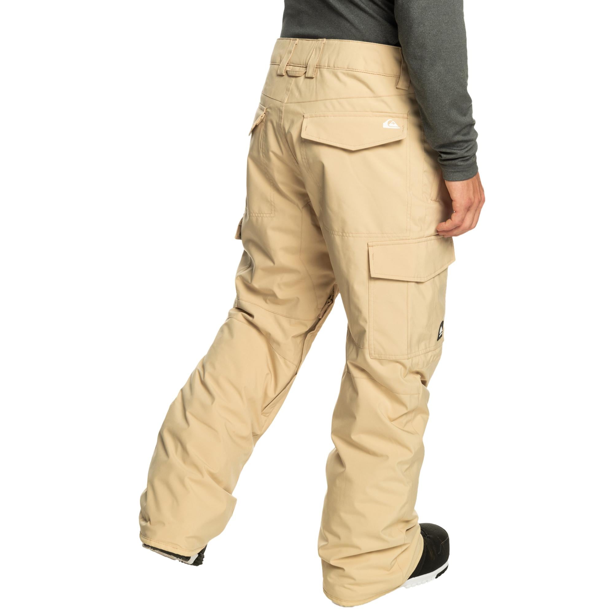 Quiksilver Porter Pt Erkek Bej Snowboard Pantolonu