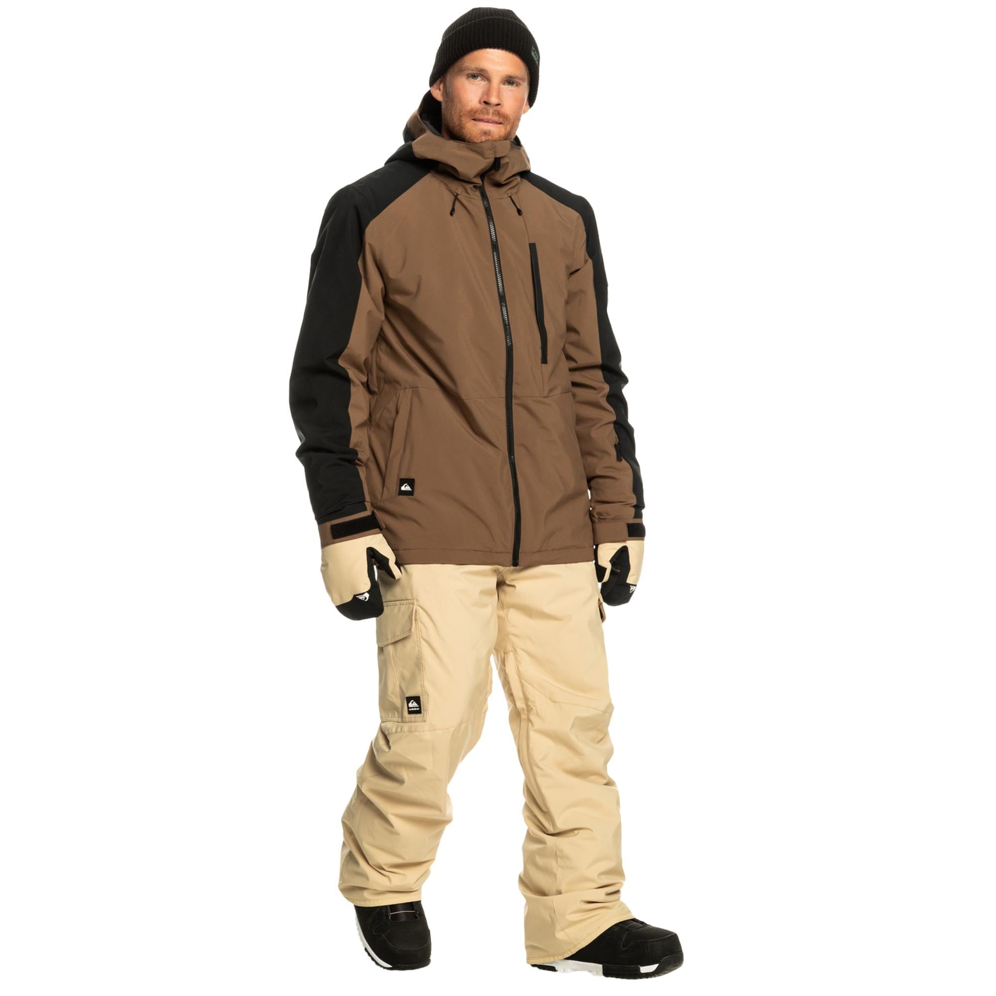 Quiksilver Porter Pt Erkek Bej Snowboard Pantolonu