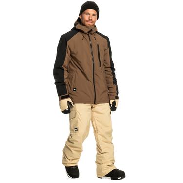  Quiksilver Porter Pt Erkek Bej Snowboard Pantolonu