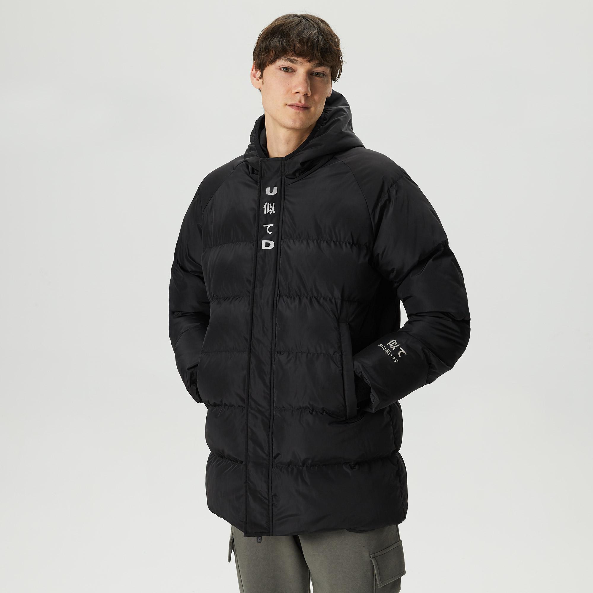 UNITED4 Classic Erkek Siyah Mont