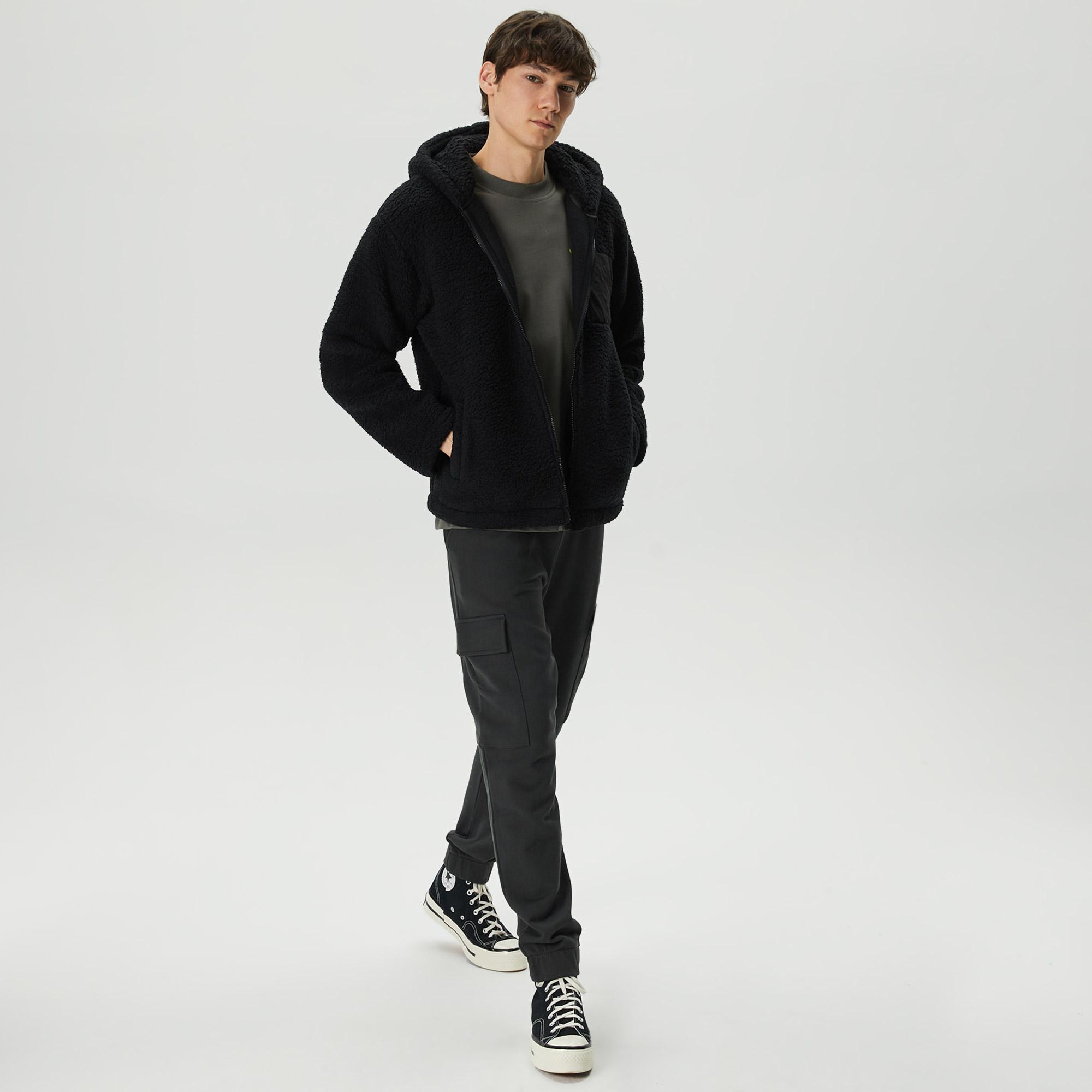 UNITED4 Erkek Siyah Ceket