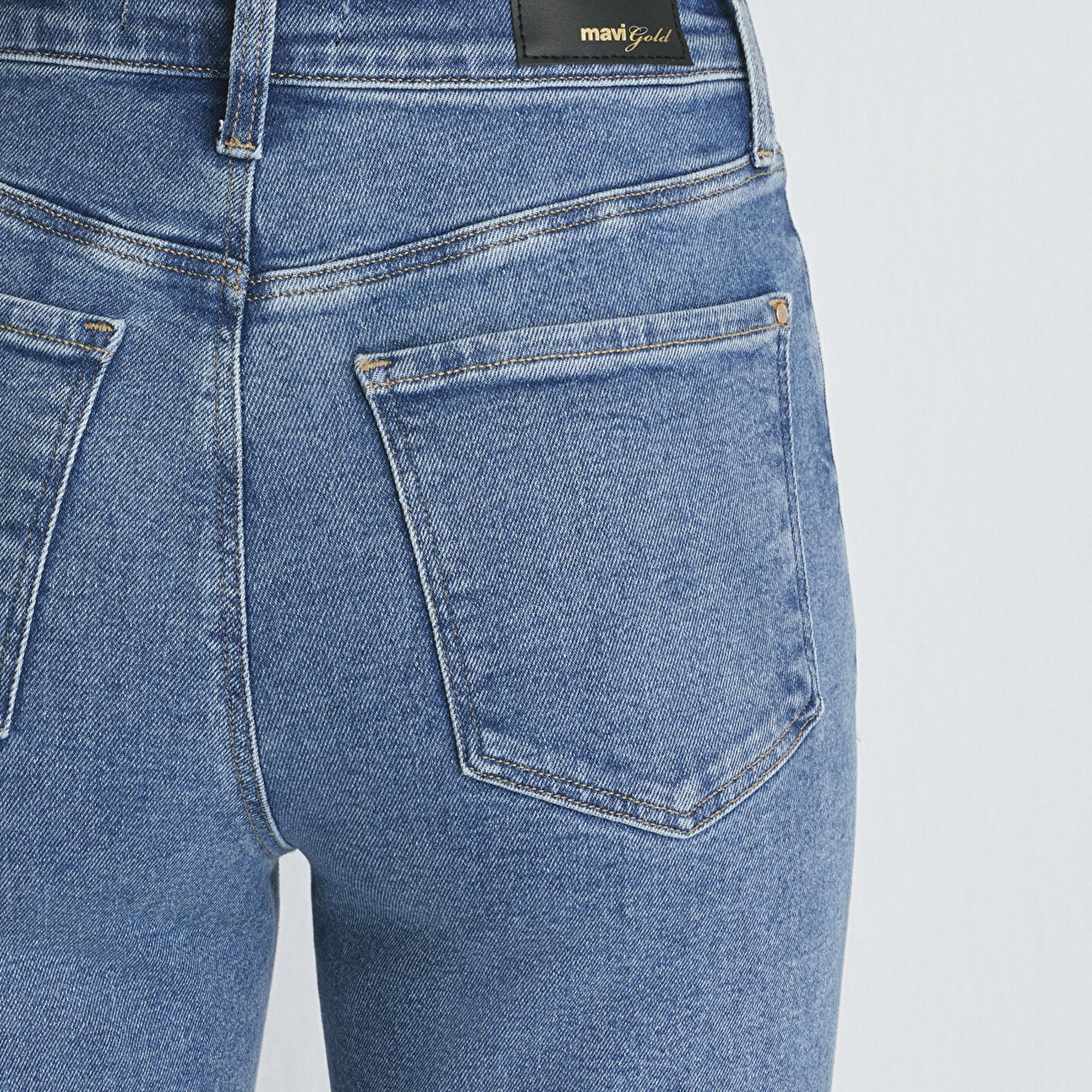 Mavi Star Gold Shape İndigo Mavisi Jean Pantolon 101077-86789