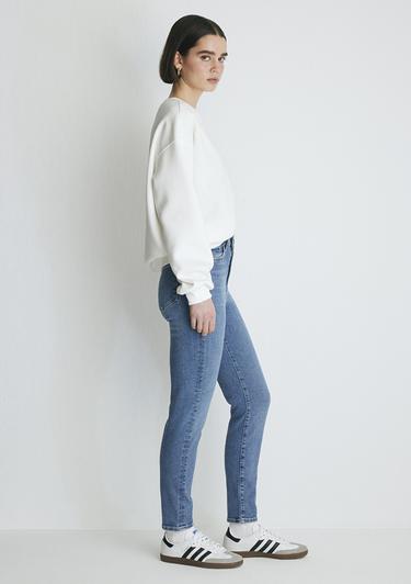  Mavi Star Gold Shape İndigo Mavisi Jean Pantolon 101077-86789