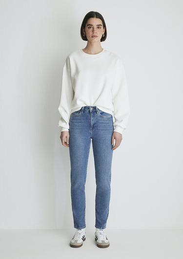  Mavi Star Gold Shape İndigo Mavisi Jean Pantolon 101077-86789