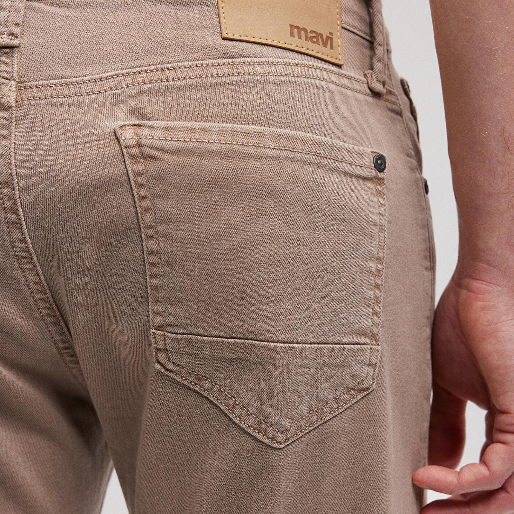 Mavi Marcus Bej Comfort Gabardin Pantolon 0035186566