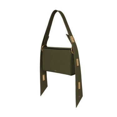  AIKA Deri İstanbul Çanta Yeşil