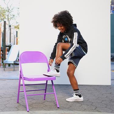  Converse Rec Club Ft Stripe Pullover Çocuk Siyah Hoodie