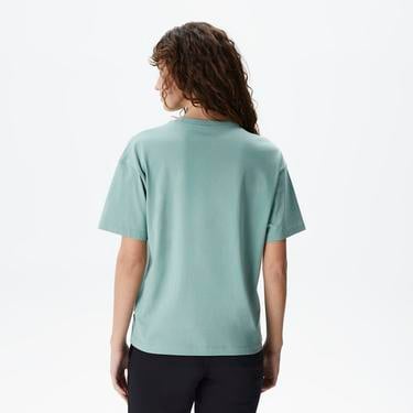  Converse Chuck Taylor Embro Boxy Kadın Yeşil T-Shirt