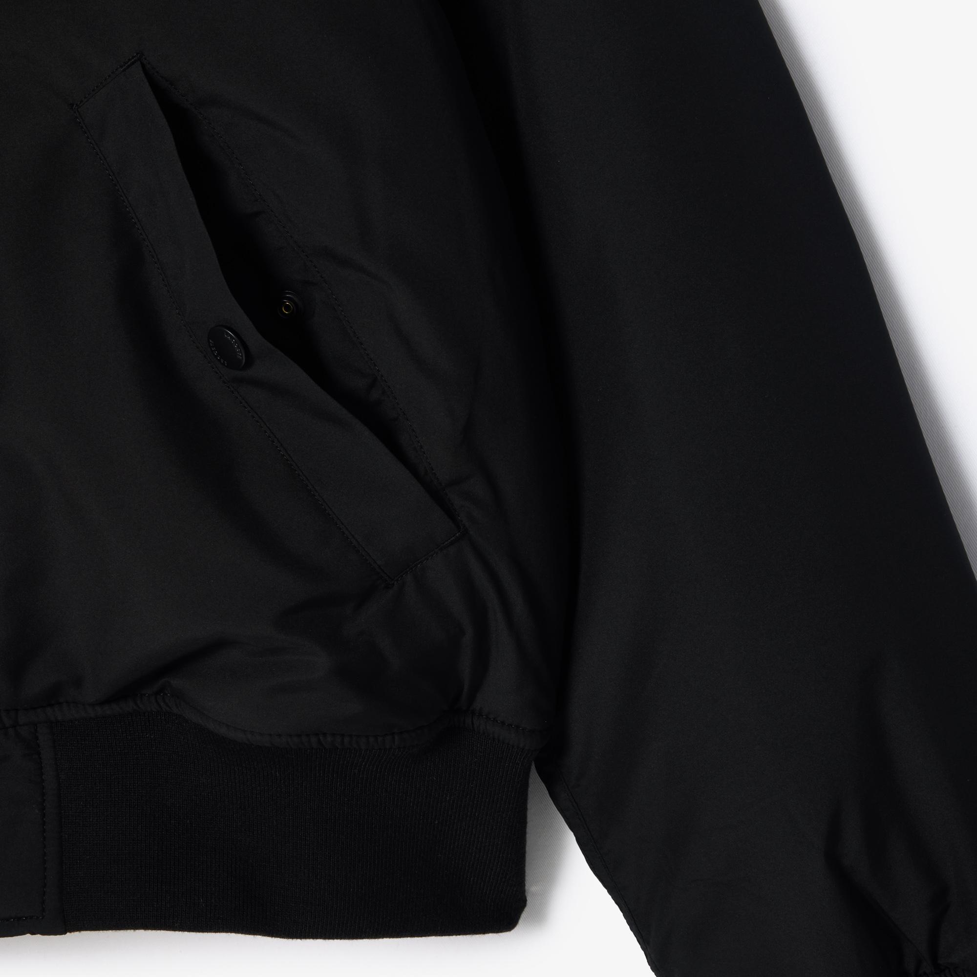 Lacoste Erkek Siyah Çift Taraflı Hakim Yaka Mont