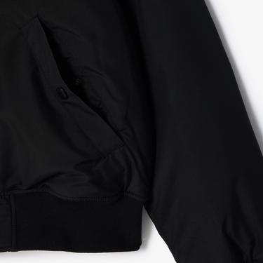  Lacoste Erkek Siyah Çift Taraflı Hakim Yaka Mont