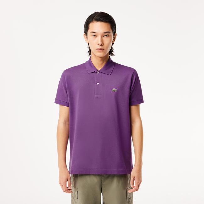  L.12.12 Erkek Classic Fit Mor Polo
