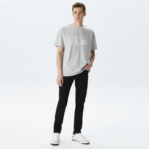  Erkek Slim Fit Siyah Jean Pantolon