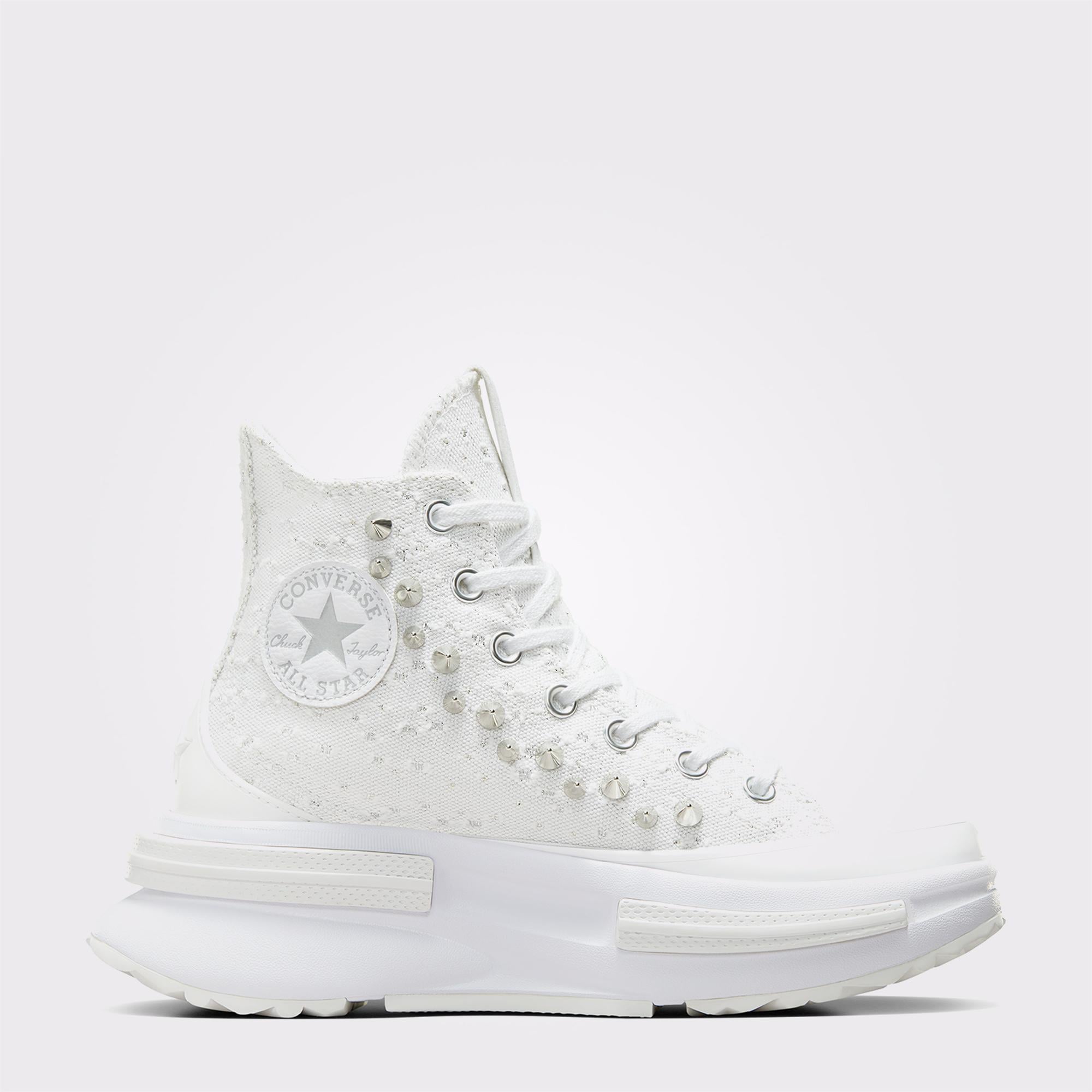Converse Run Star Legacy CX Platform Studded Unisex Beyaz Sneaker