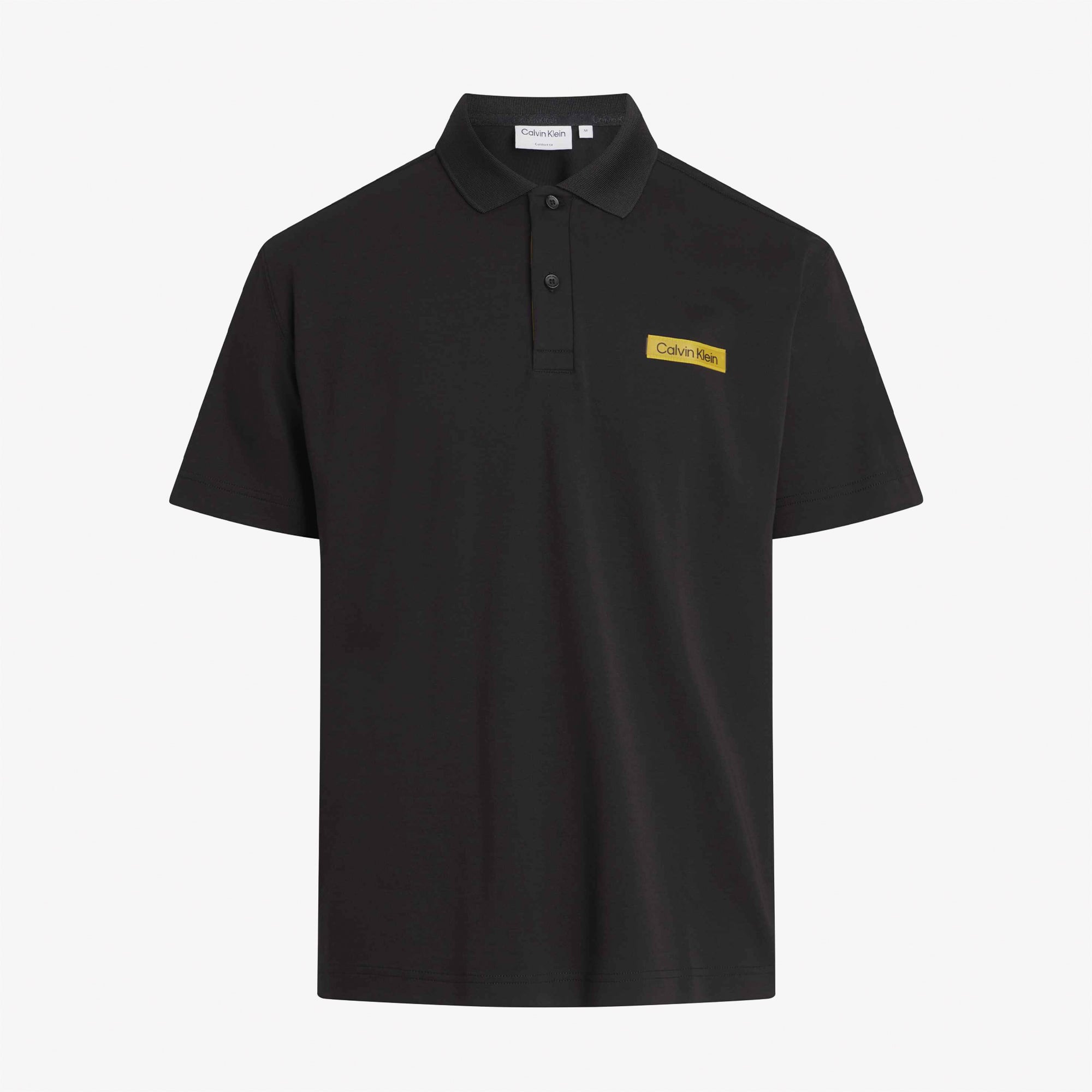  Calvin Klein Modern Graphics Erkek Siyah Polo