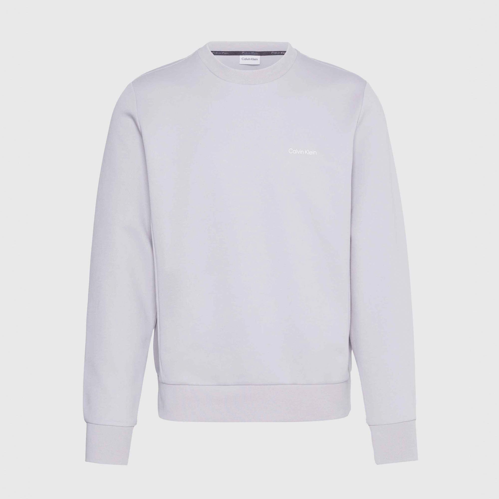 Calvin Klein New Essentials Erkek Gri Sweatshirt
