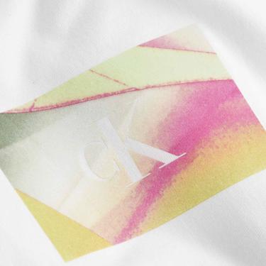  Calvin Klein Kadın Beyaz Tshirt