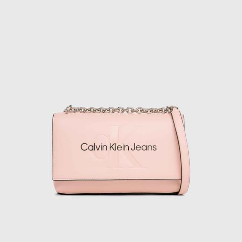  Calvin Klein Jeans Sculpted Kadın Pembe Omuz Çantası