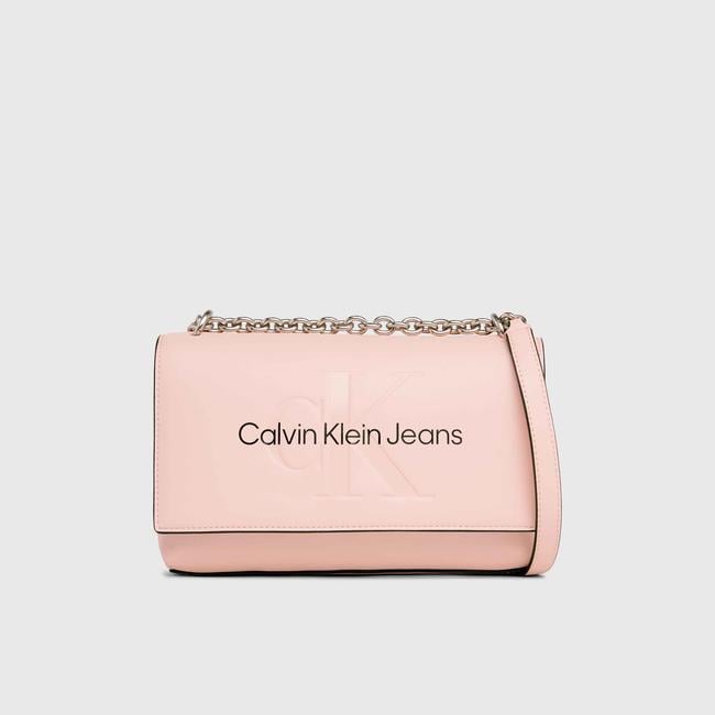  Calvin Klein Jeans Sculpted Kadın Pembe Omuz Çantası