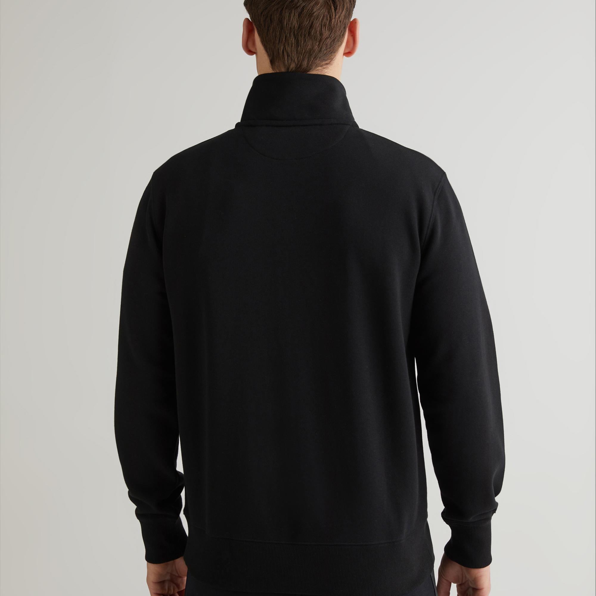 GANT Erkek Siyah Fermuarlı Hırka