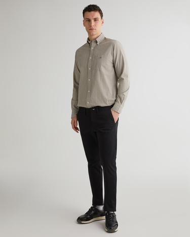  GANT Erkek Siyah Slim Fit Chino Pantolon