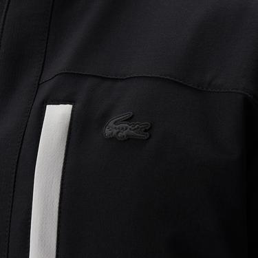  Erkek Kapüşonlu Siyah Mont